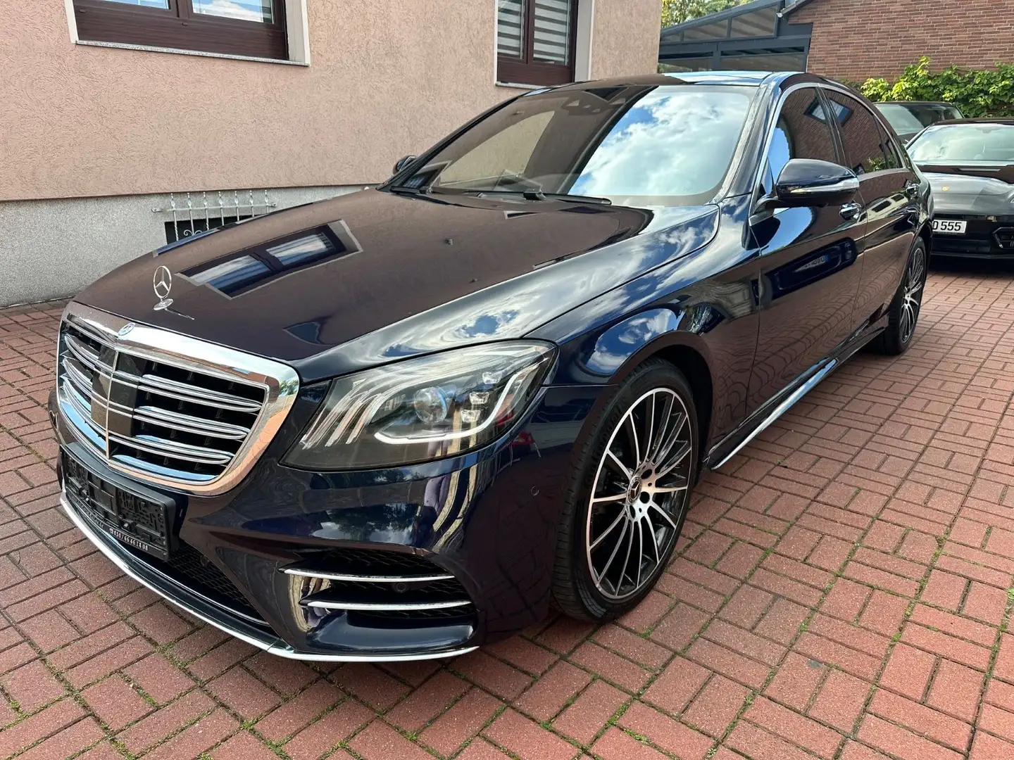 Mercedes-Benz S 560 4Matic Lang AMG+4D BURMESTER+EXCLUSIVE Blau - 1
