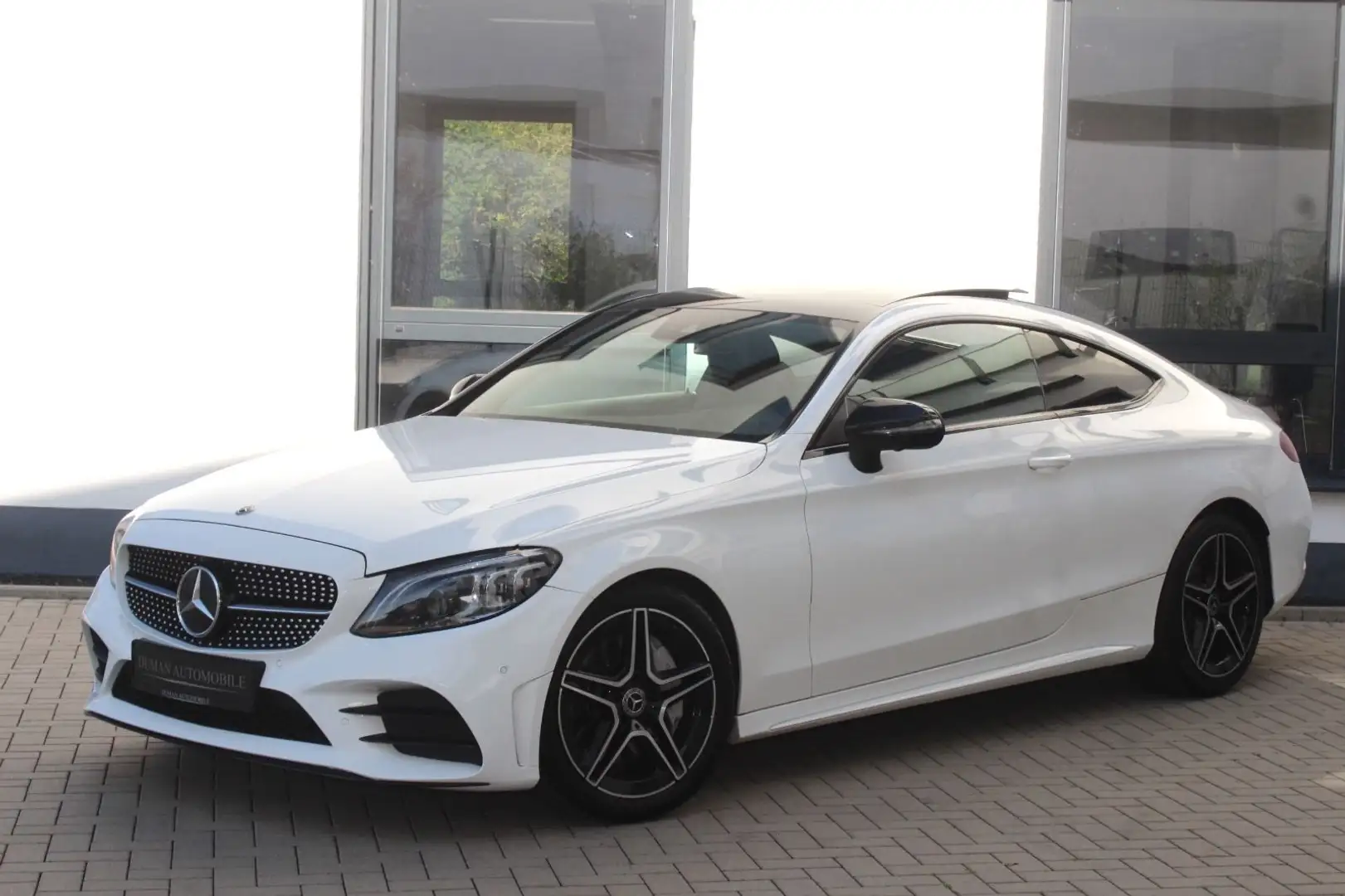 Mercedes-Benz C 300 d Coupe **AMG-PAKET PANO MEMORY KAMERA AHK* Blanc - 1
