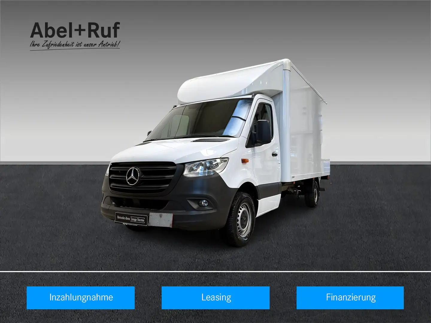 Mercedes-Benz Sprinter 317 CDI Koffer Lang Tempomat+Klima+DAB Weiß - 1
