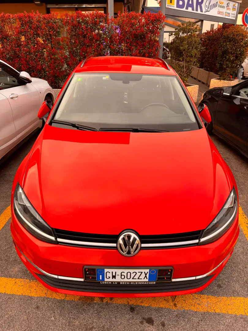 Volkswagen Golf Variant Golf Variant 1.4 tsi Highline 125cv dsg E6 Červená - 2