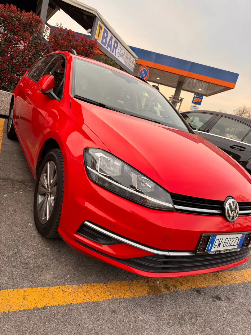 Volkswagen Golf Variant Golf Variant 1.4 tsi Highline 125cv dsg E6 Červená - 1