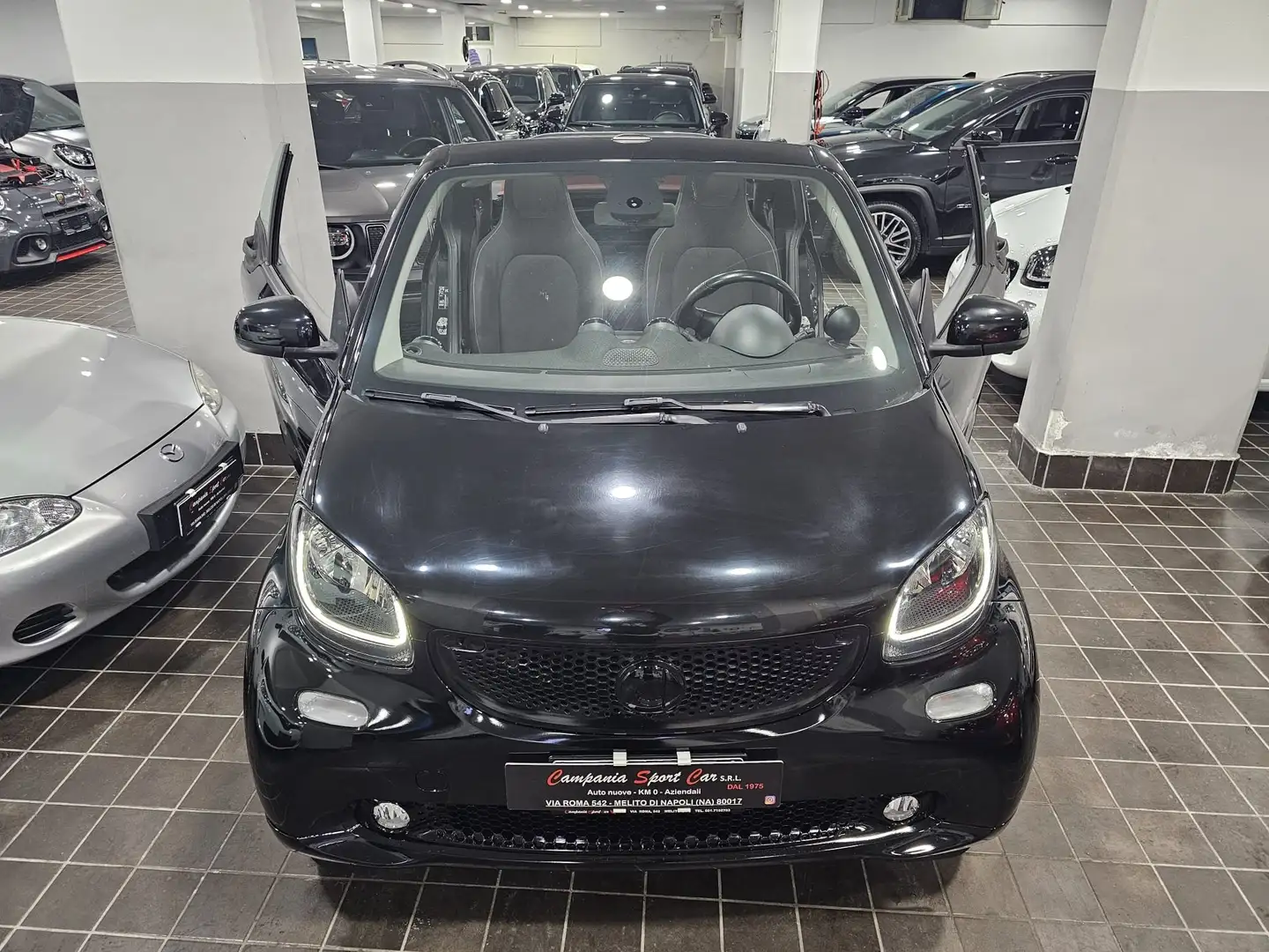 smart forTwo CABRIO 1.0 BENZ 70CV AUTOMATIC SUPER PASSION Noir - 2