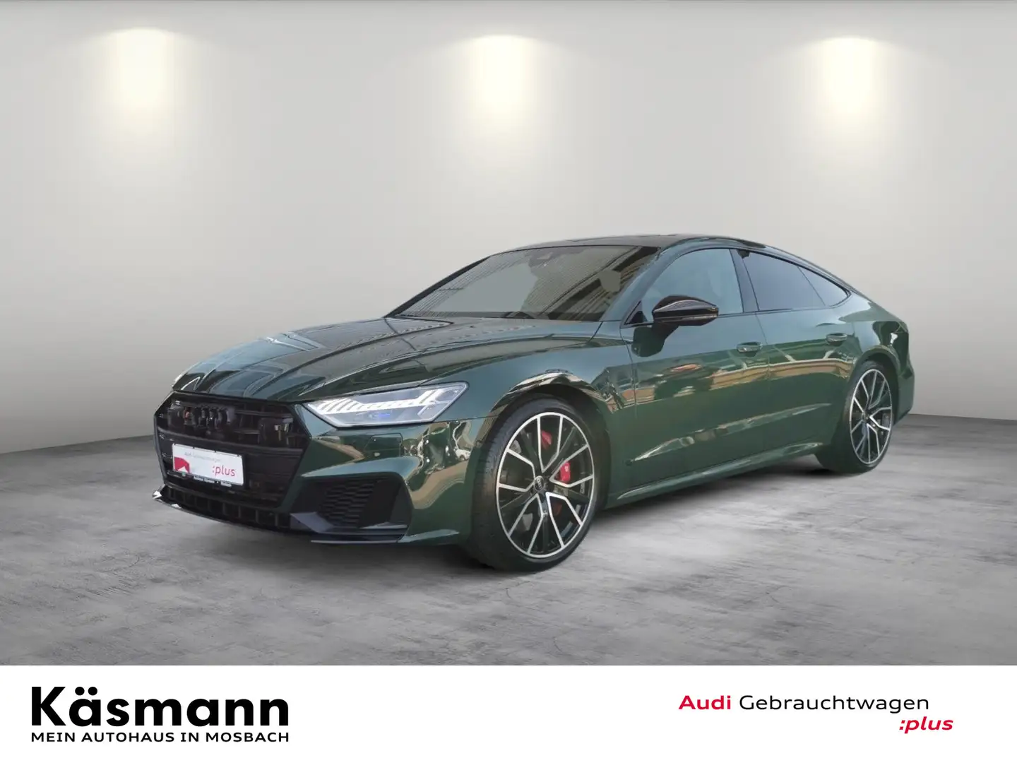 Audi S7 TDI qu AHK PANO MATRIX 360 Verde - 2