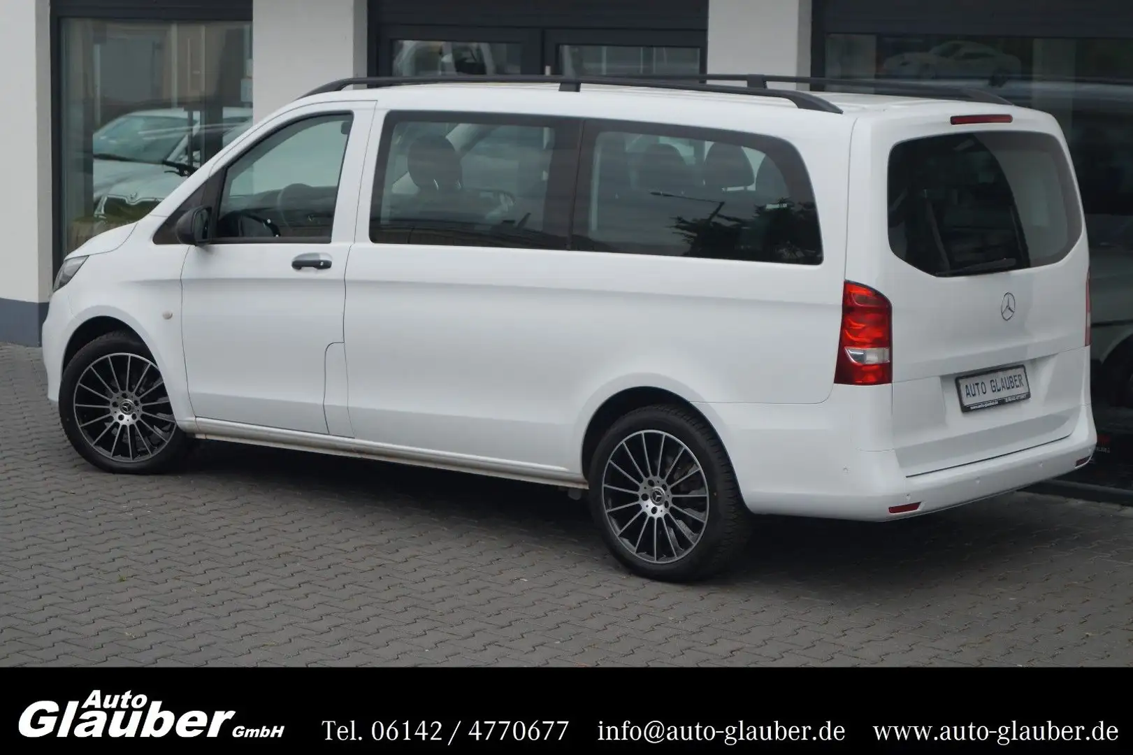 Mercedes-Benz Vito Tourer 114 CDI Lang/Leder/8-Sitzer/1.Hand Blanco - 2