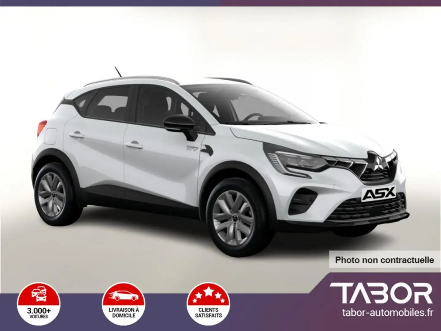 Mitsubishi ASX PLUS 1.6 HEV 143 SHZ Cam Radars Gris - 1