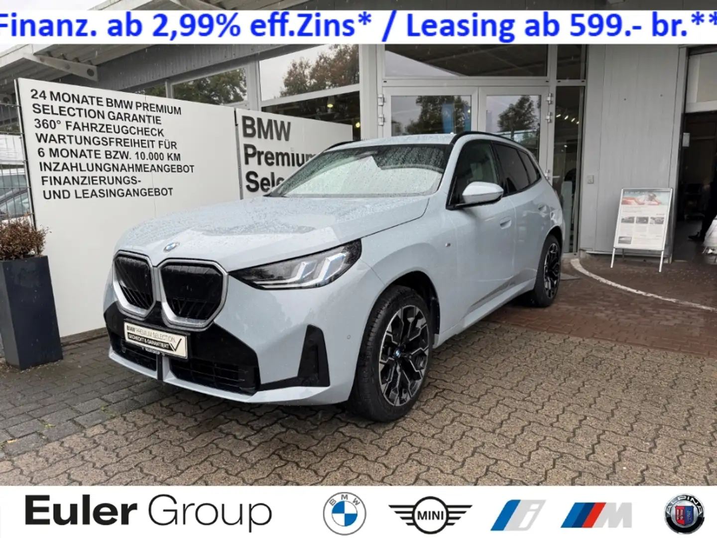 BMW X3 20d xD M-Sport 20'' AHK Iconic St-Hzg ACC 360°Kame Grau - 1