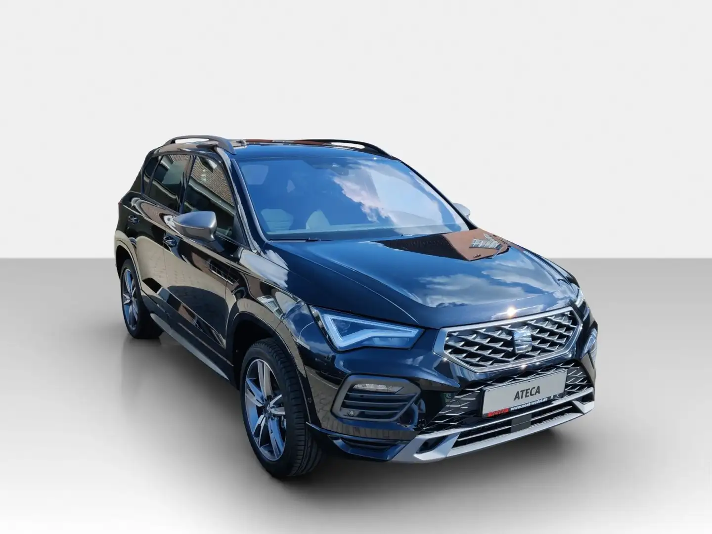 SEAT Ateca 1.5 TSI FR *AHK*Navi*Panorama*Rückfahrkame Schwarz - 2