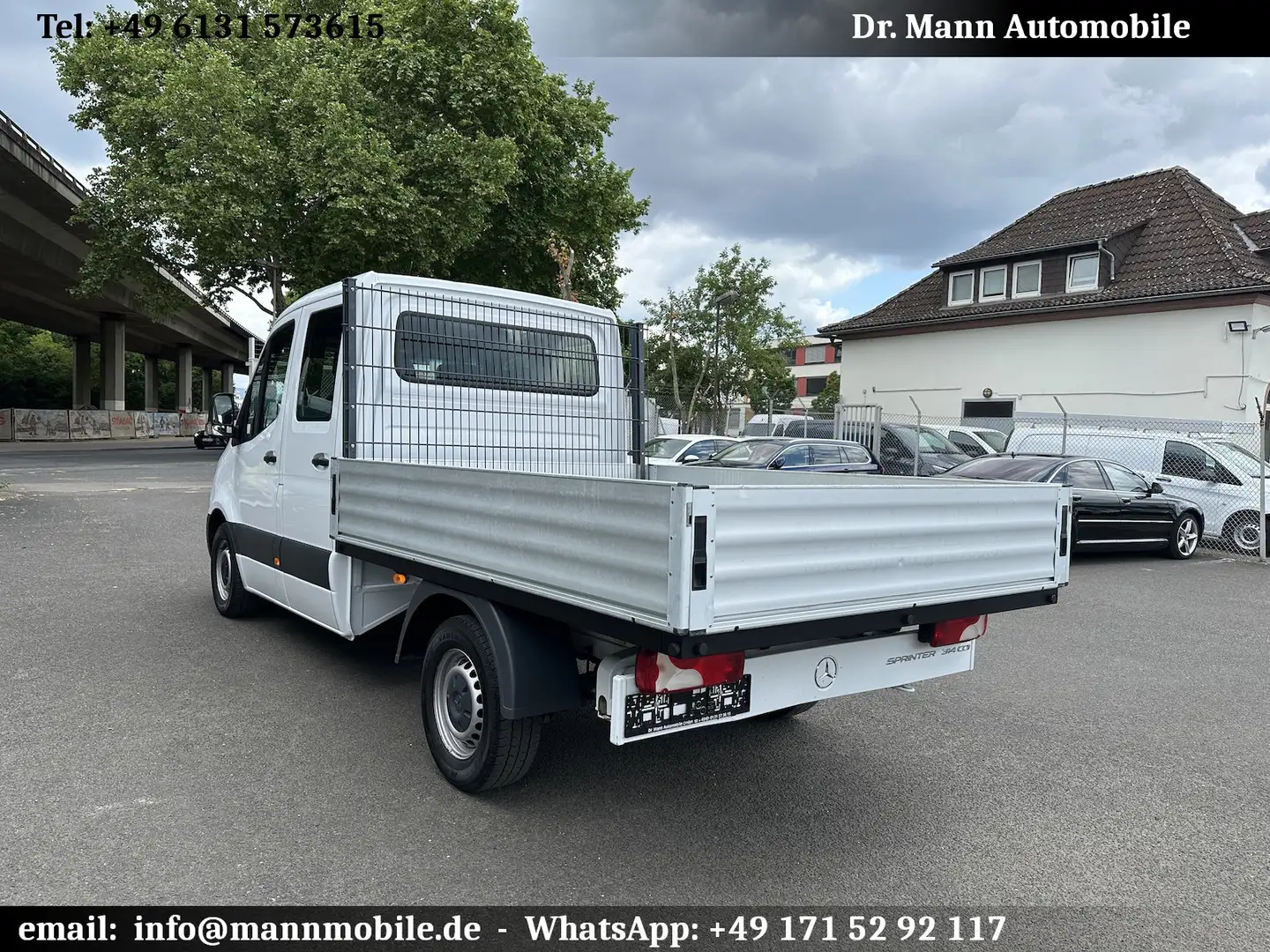 Mercedes-Benz Sprinter 314 CDI RWD L2 DoKa Pritsche Weiß - 1