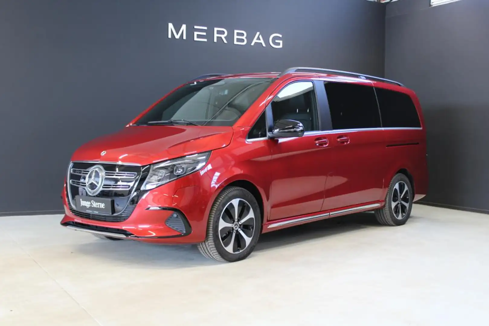 Mercedes-Benz EQV *300 Avantgarde Lang AIRMAT Sitzklima Burm Rosso - 2