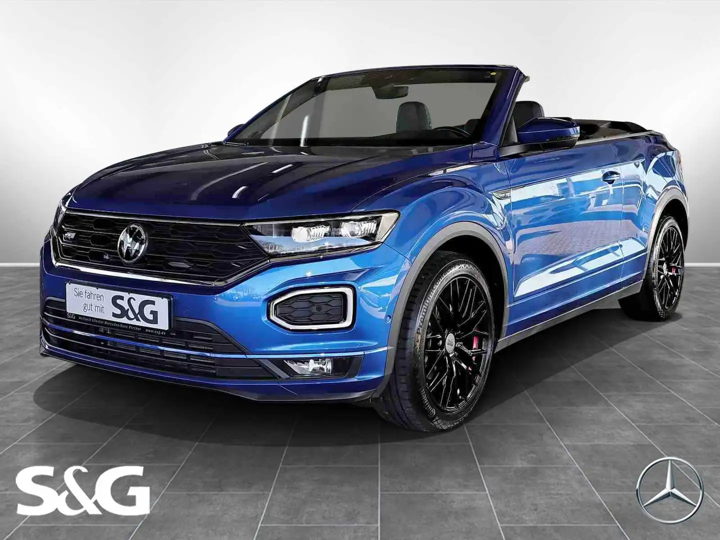 Volkswagen T-Roc R-Line 1.5 TSI AHK+DISTRONIC+KAMERA+18" Blau - 1