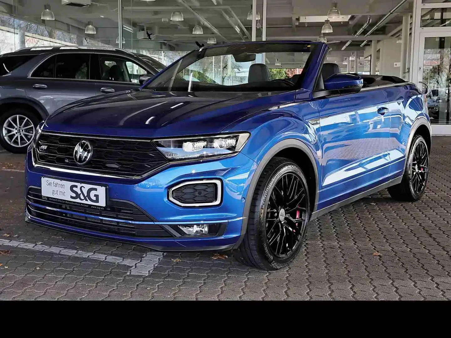Volkswagen T-Roc R-Line 1.5 TSI Klima+AHK Blau - 1