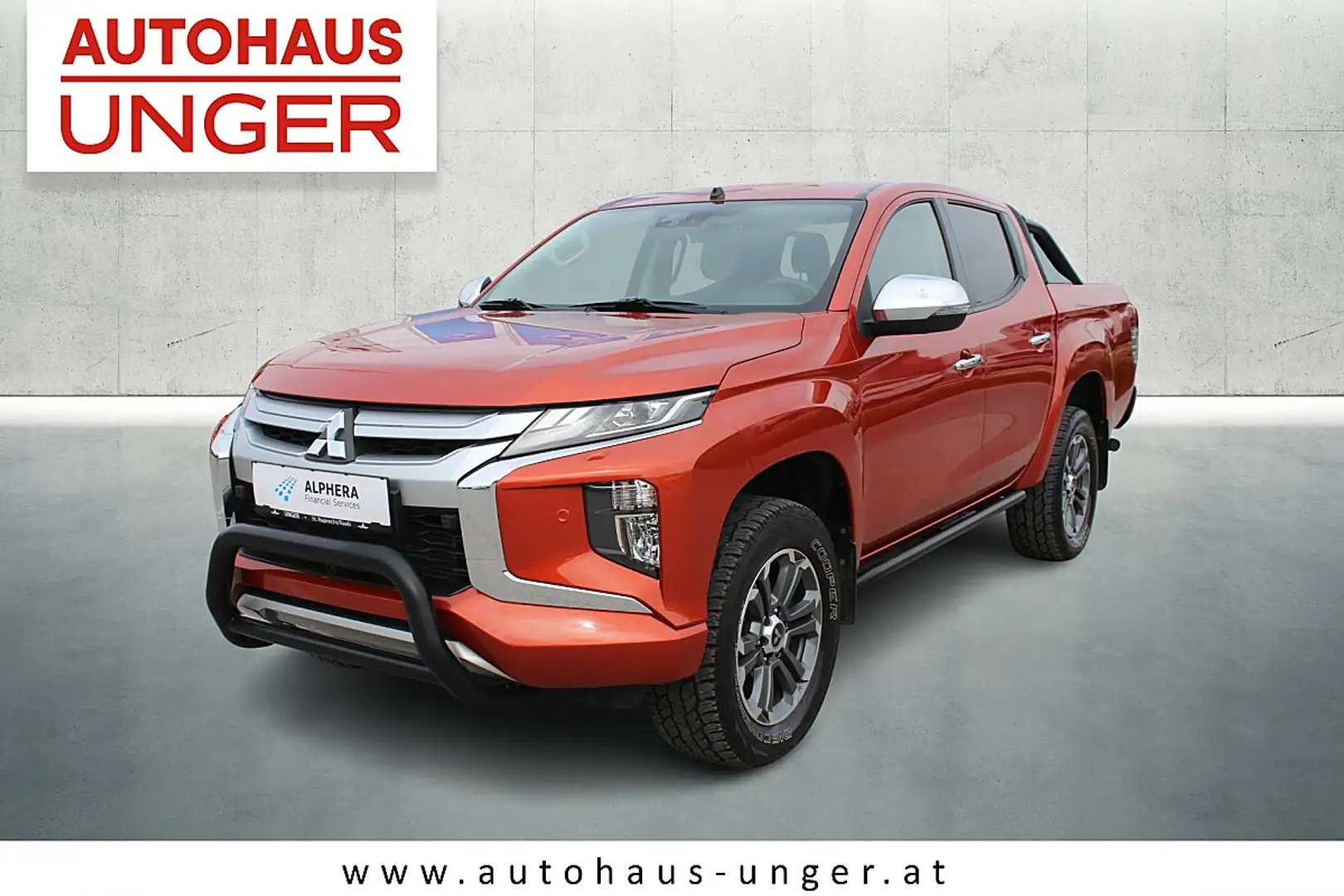 Mitsubishi L200 L 200 2,2 DI-D HP 4WD Doppelkabine Intense Aut. Orange - 1
