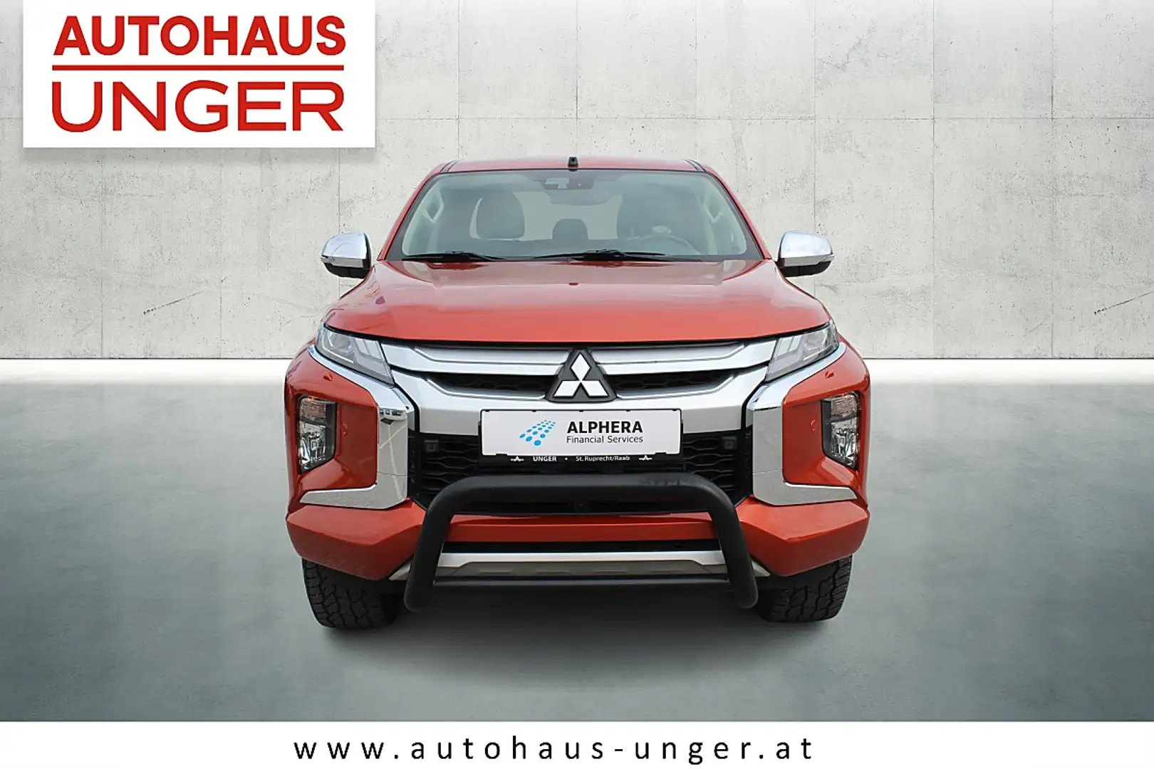 Mitsubishi L200 L 200 2,2 DI-D HP 4WD Doppelkabine Intense Aut. Orange - 2