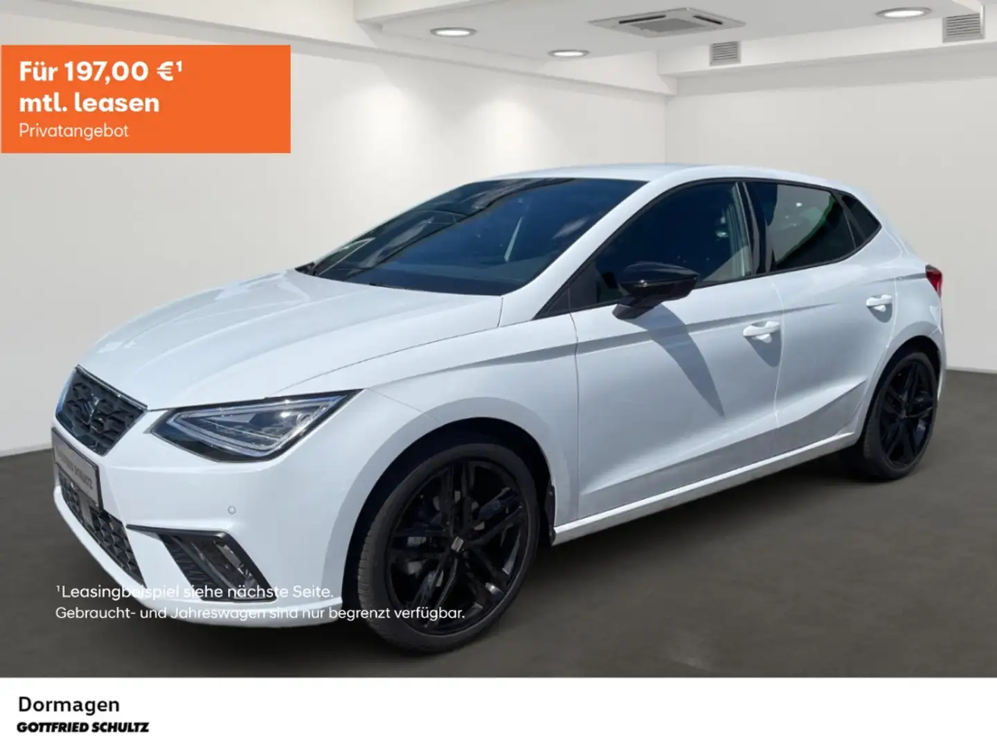 SEAT Ibiza 1.0 TSI FR BEATS NAVI LED KAMERA FULL LINK Weiß - 1