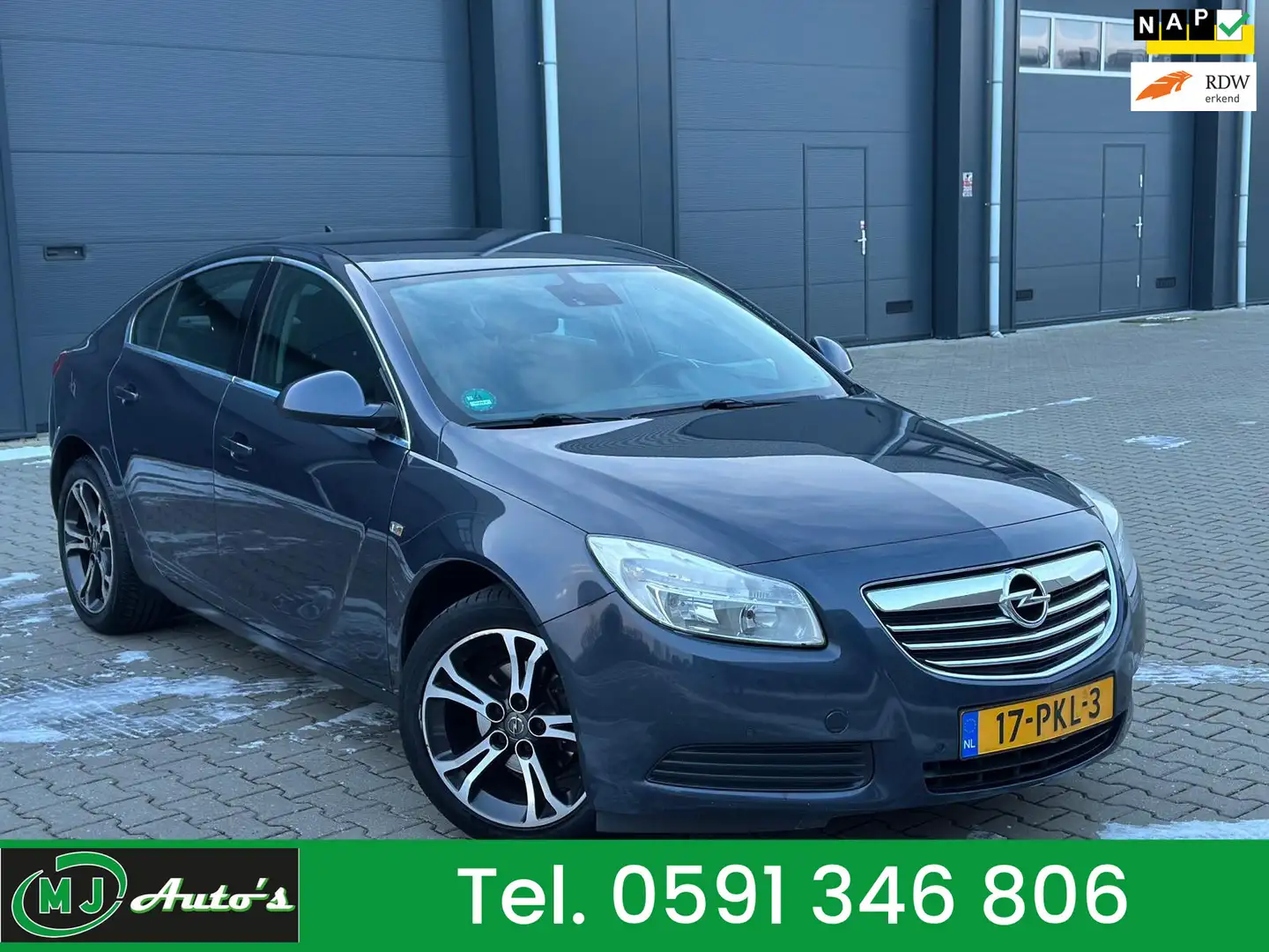 Opel Insignia 1.8 EDITION BJ011 CLIMA NAVI LMV Blau - 1