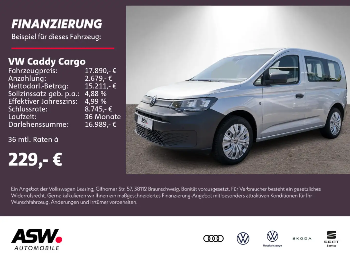 Volkswagen Caddy 1.5 TSI PDC vo/hi Climatronic NAVI Zilver - 1