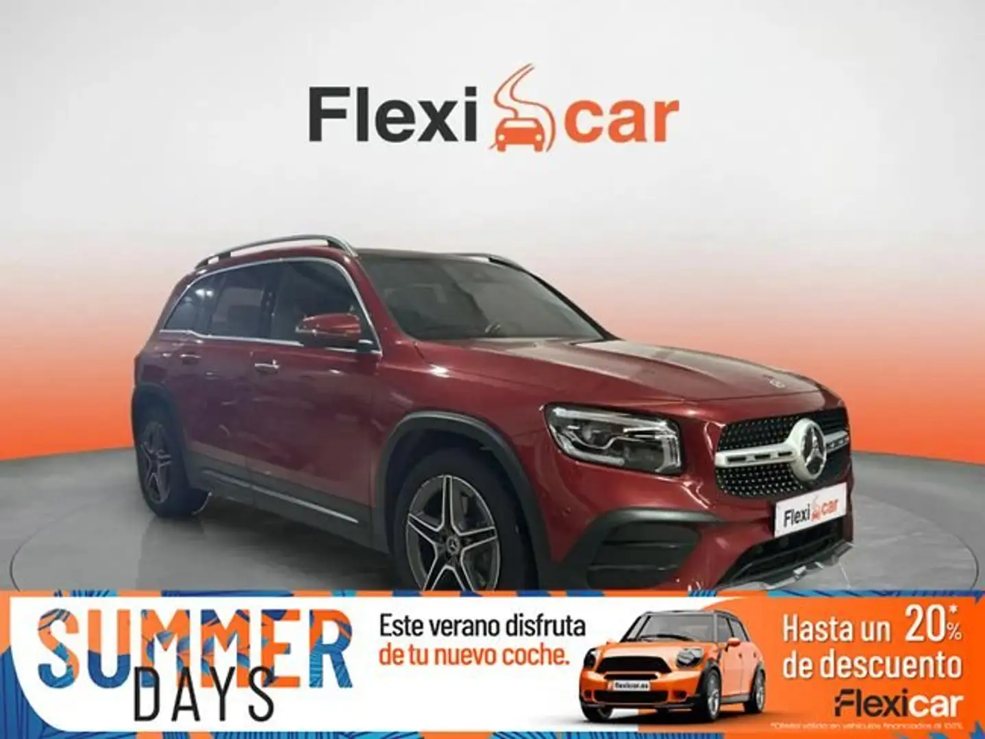 Mercedes-Benz GLB 220 220d 4Matic 8G-DCT Rojo - 1