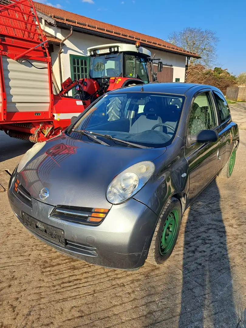 Nissan Micra 1,2 16V visia plus Grau - 2