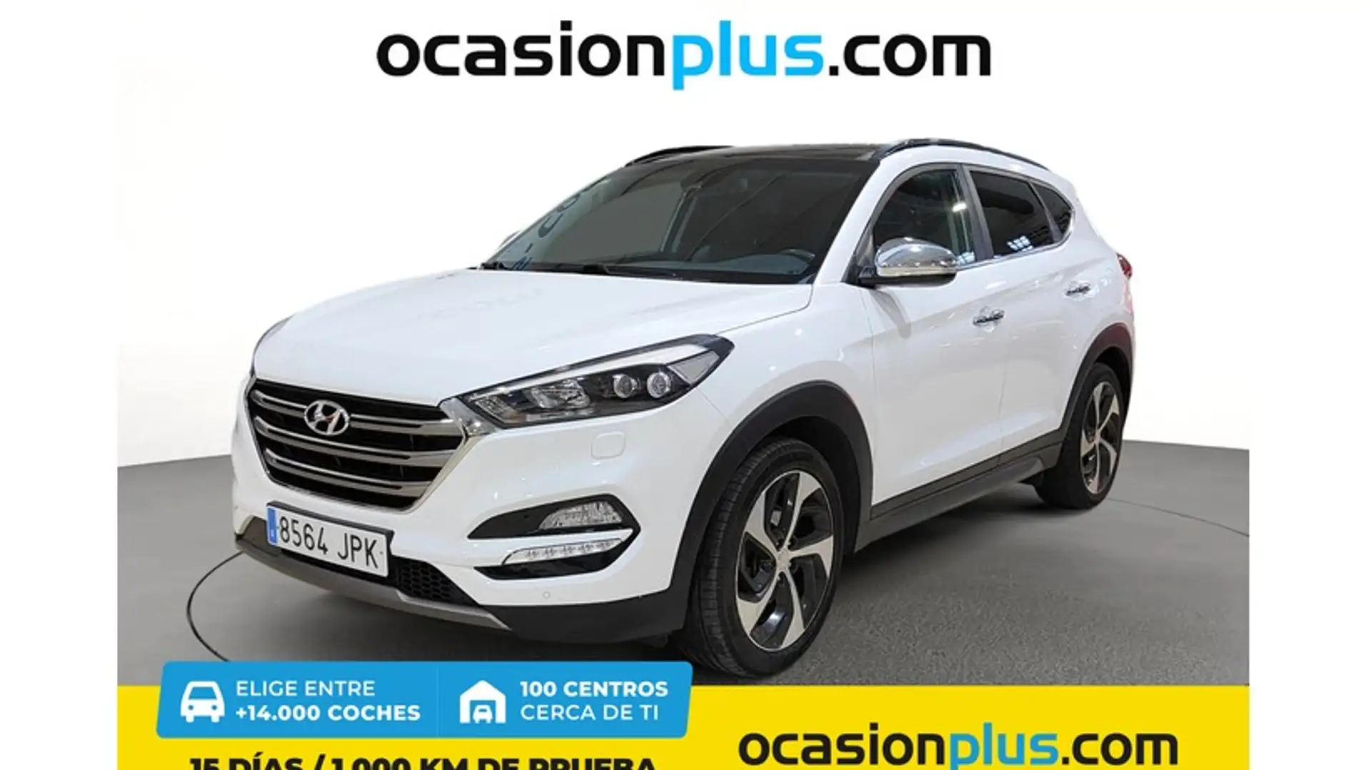 Hyundai TUCSON 2.0CRDI Style 4x4 Aut. 184 Blanc - 1