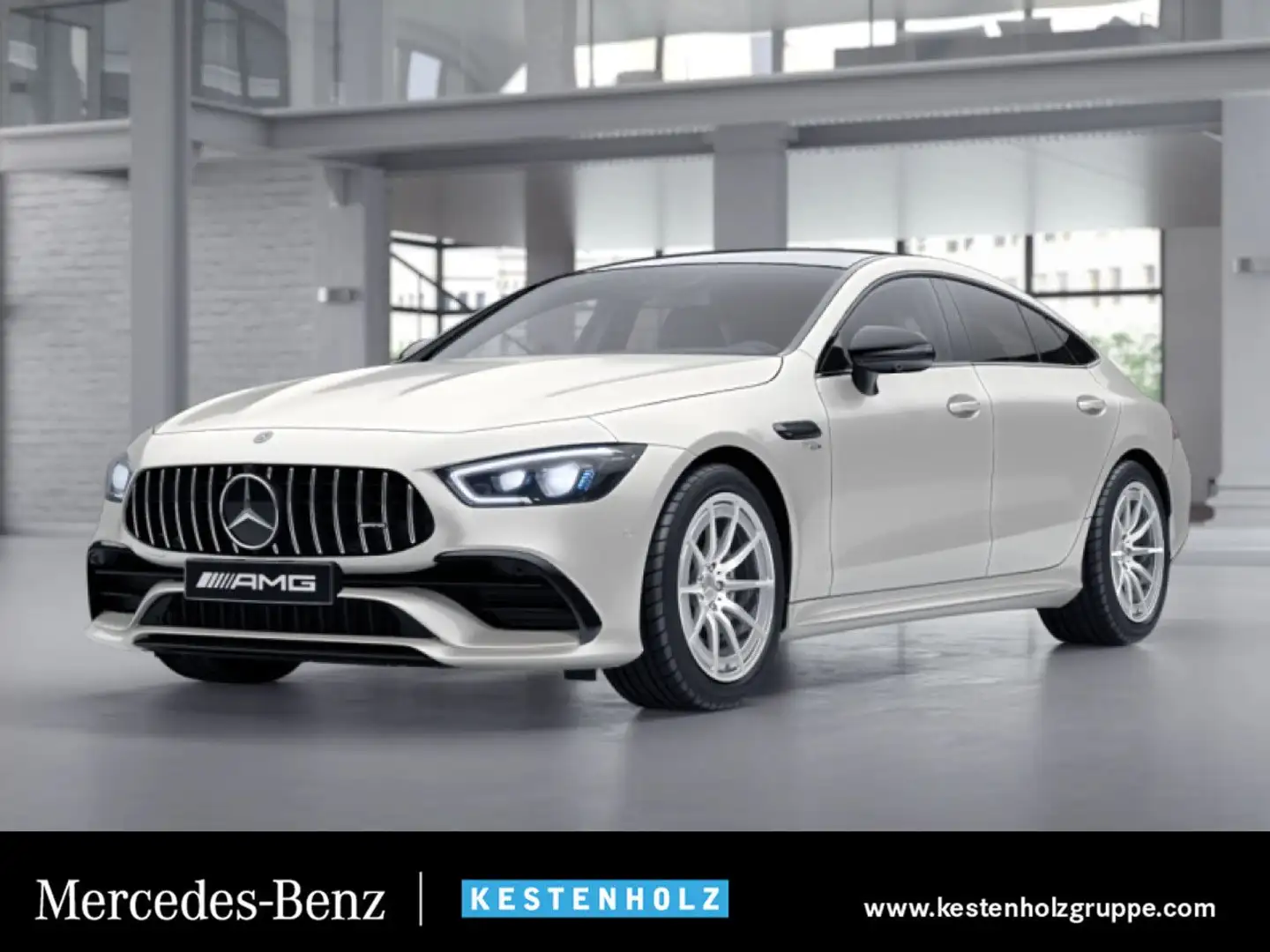 Mercedes-Benz AMG GT 43  Cp. 4M Fahrass WideScreen 360° Pano HUD Weiß - 1