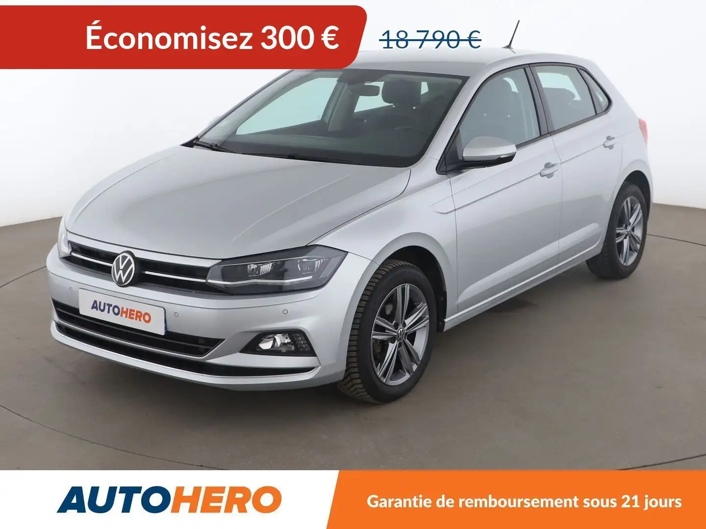 Volkswagen Polo 1.0 TSI Carat DSG7 Gris - 1