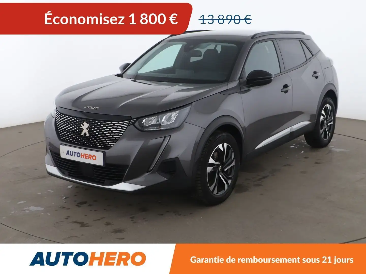 Peugeot 2008 1.2 PureTech Allure Grigio - 1