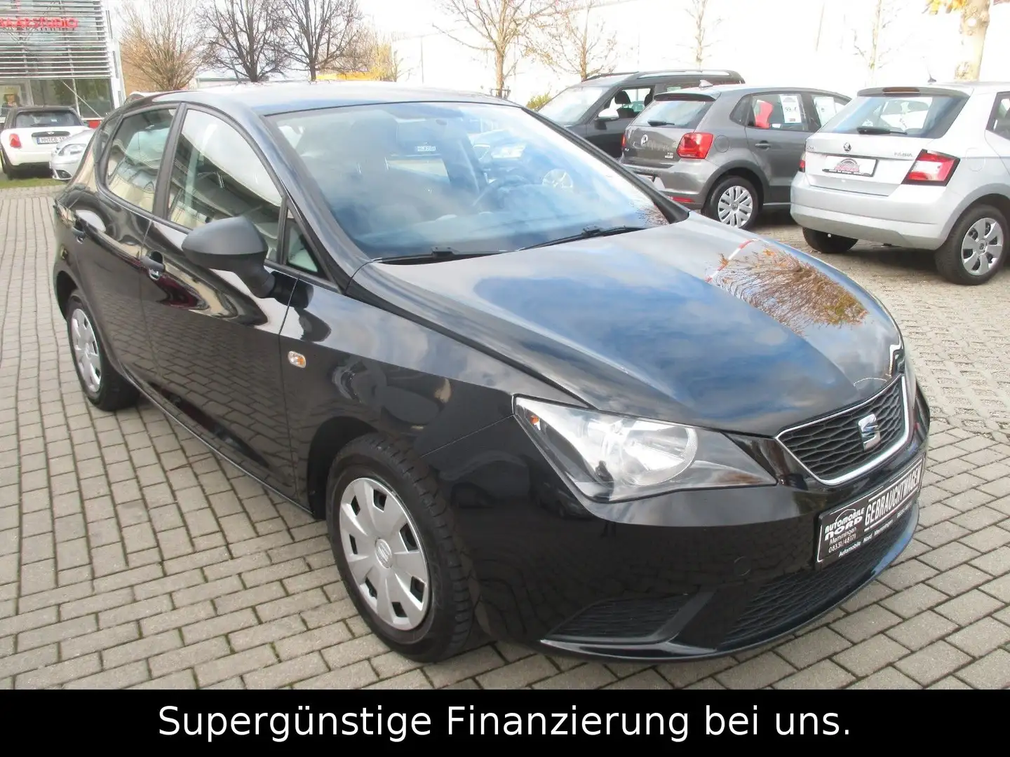 SEAT Ibiza Lim. Reference Salsa,5-TÜRIG,GARANTIE,KLIM Noir - 2