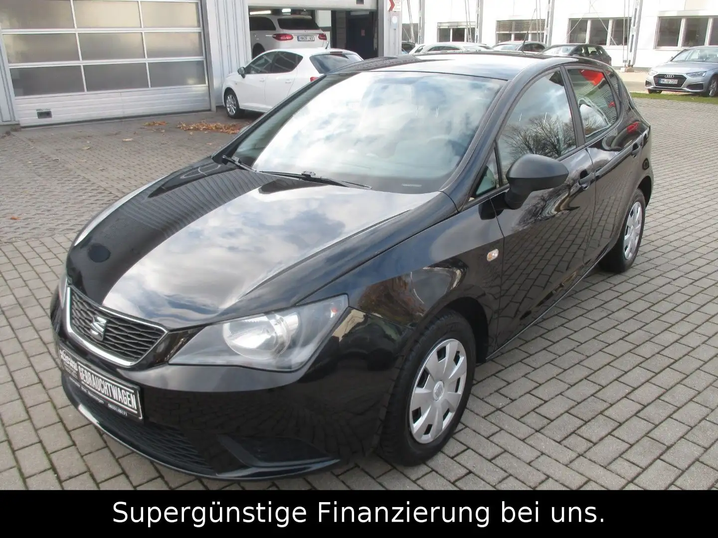 SEAT Ibiza Lim. Reference Salsa,5-TÜRIG,GARANTIE,KLIM Noir - 1