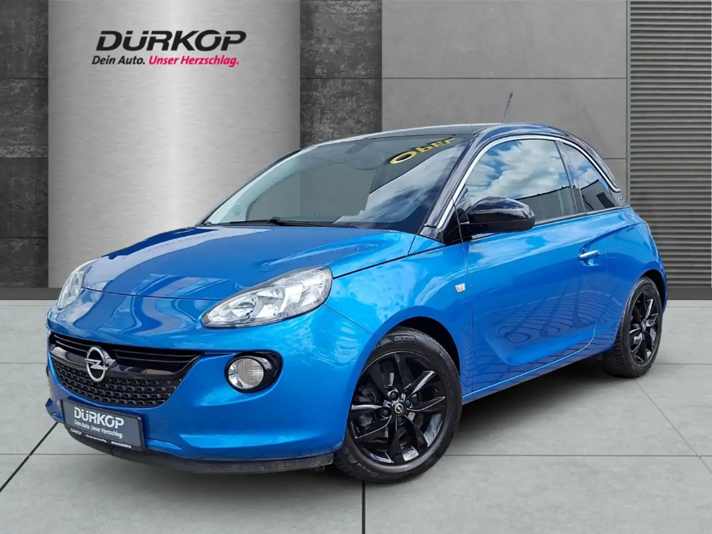 Opel Adam Unlimited Sitz+Lenkradheiz. PDC Allwetter Blauw - 1
