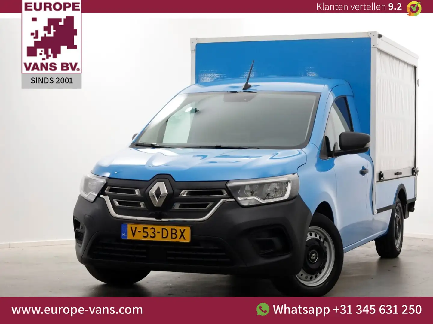 Renault Kangoo E-TECH Advance L2 22 kW 44 kWh Range 287km 01-2024 Albastru - 1