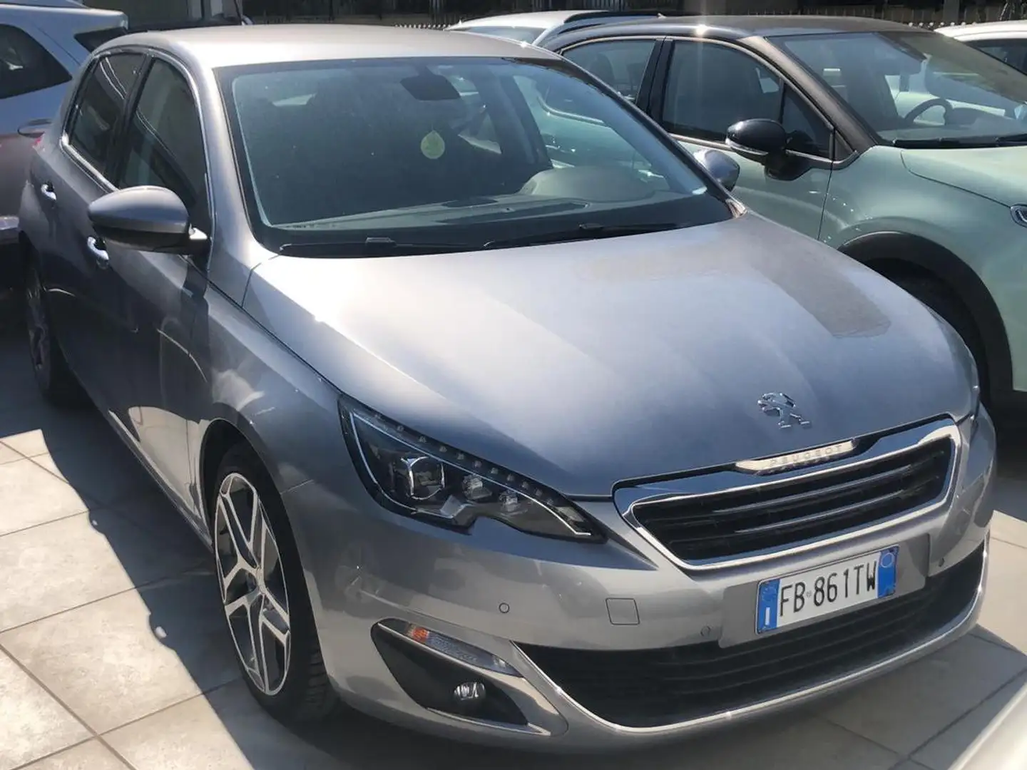 Peugeot 308 308 II 2013 5p 1.6 bluehdi Allure s Argento - 1