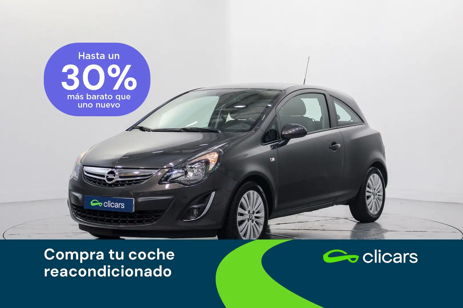 Opel Corsa 1.4 Selective S&S Gris - 1