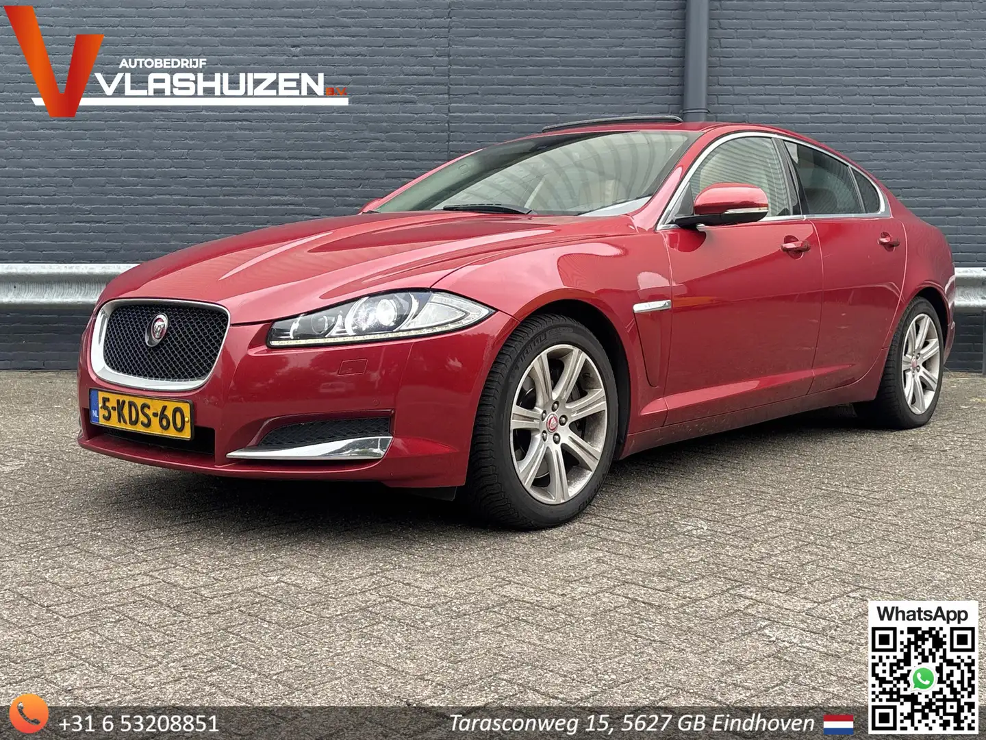 Jaguar XF 3.0D S Premium Business Edition Automaat | Pano | Rojo - 1