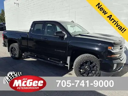 Black 2019 Chevrolet Silverado 1500 Pickup Truck Four-Wheel Drive 6-Speed Automatic