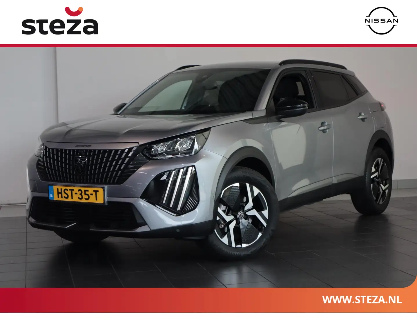 Peugeot 2008 1.2 Hybrid 136 Allure | Automatische airco | Parke Grijs - 1
