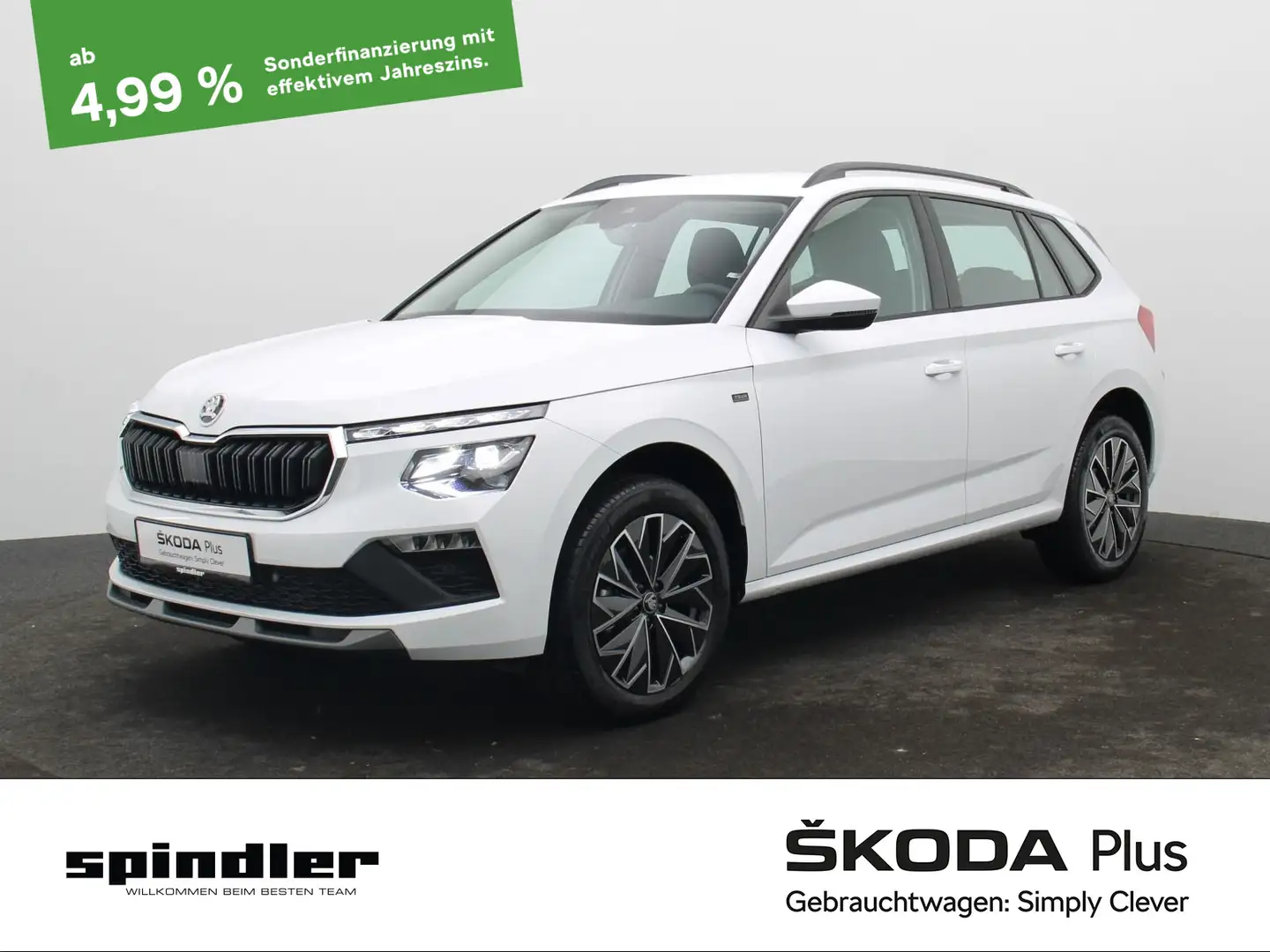 Skoda Kamiq Selection 1.0 TSI DSG / Matrix, ACC, Navi Weiß - 1