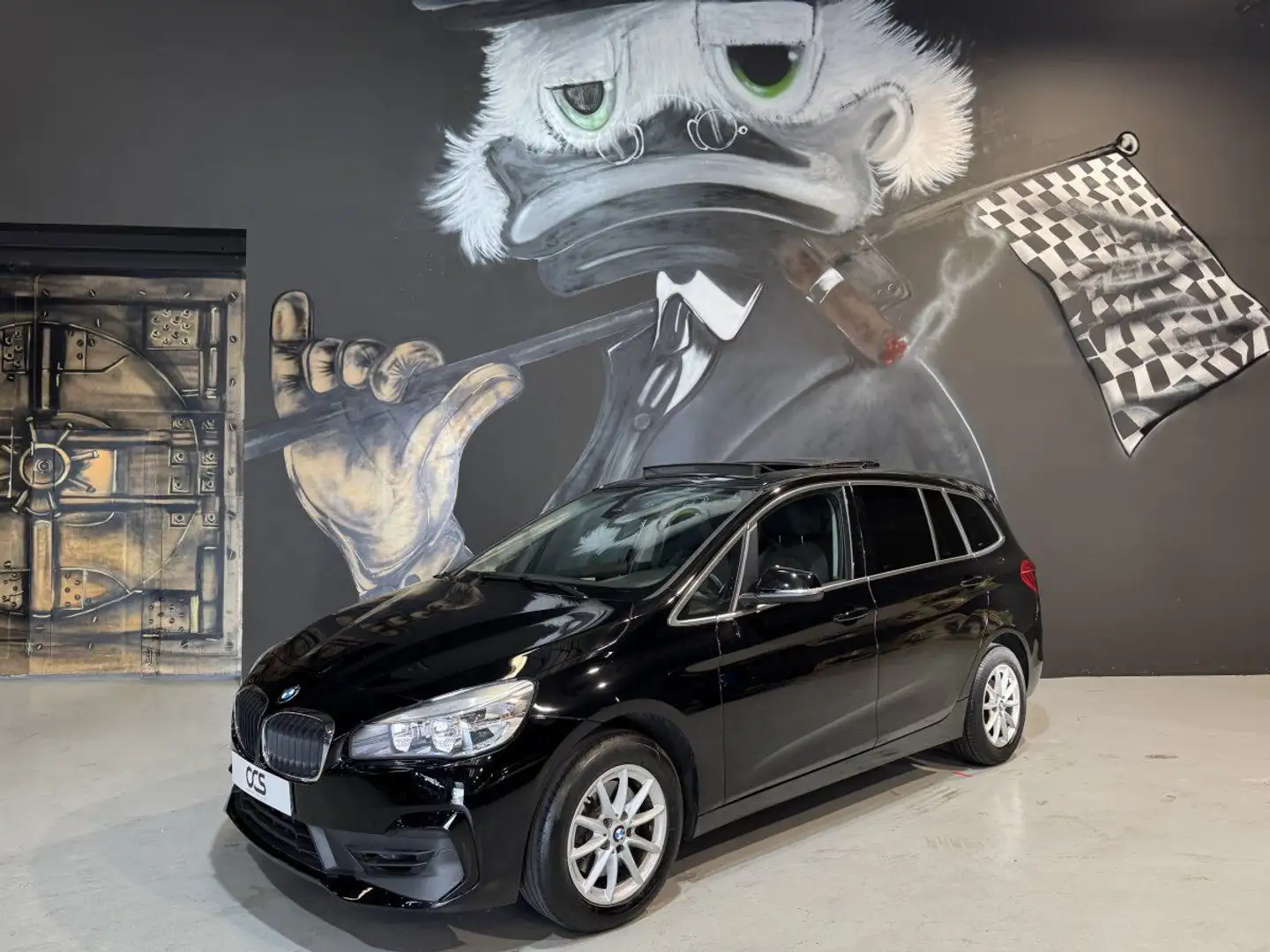 BMW 218 218i DKG7 Première Toit Ouvrant 1ère Main / Origin Noir - 1