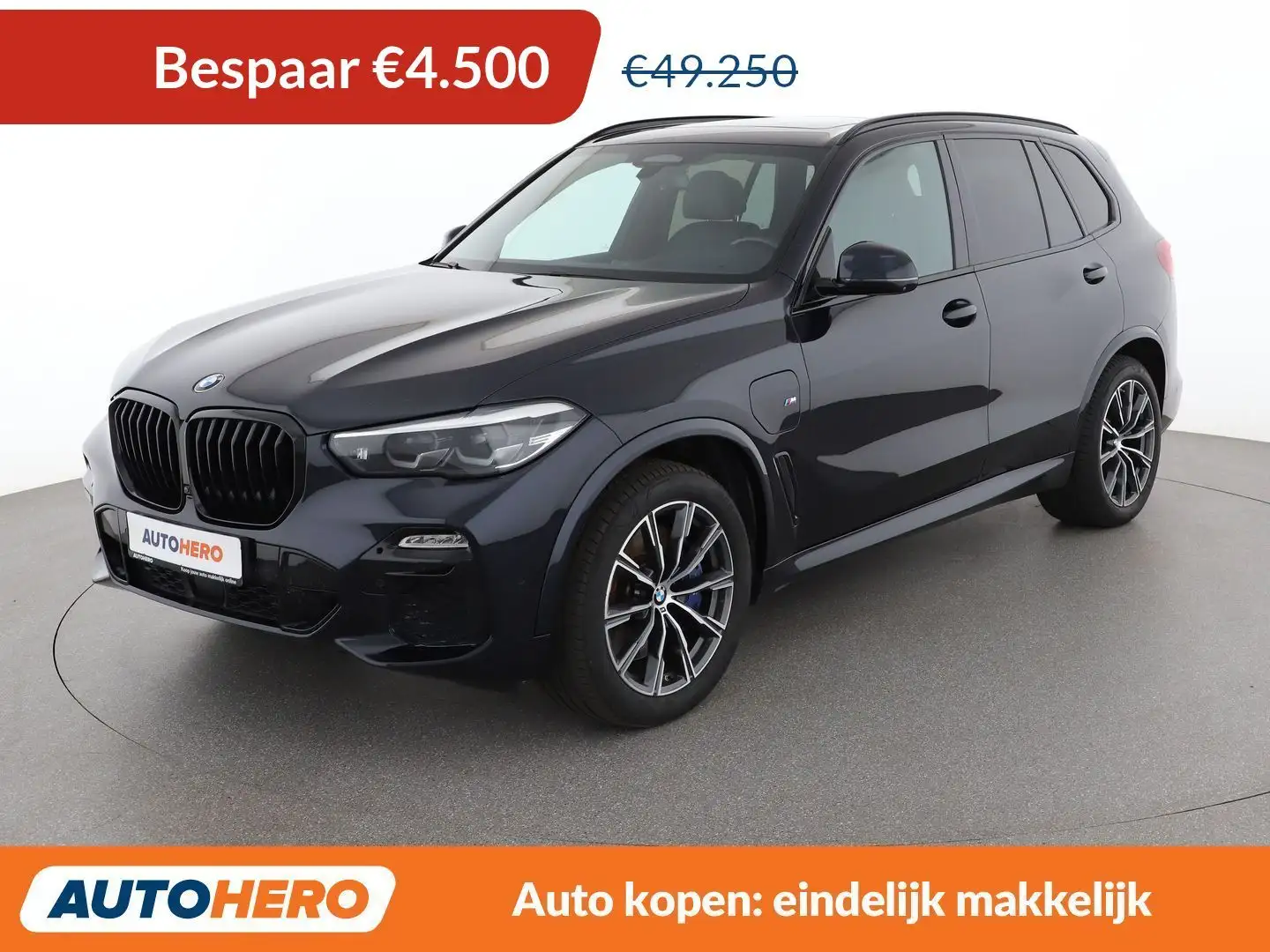 BMW X5 xDrive 45e M Sport Bleu - 1