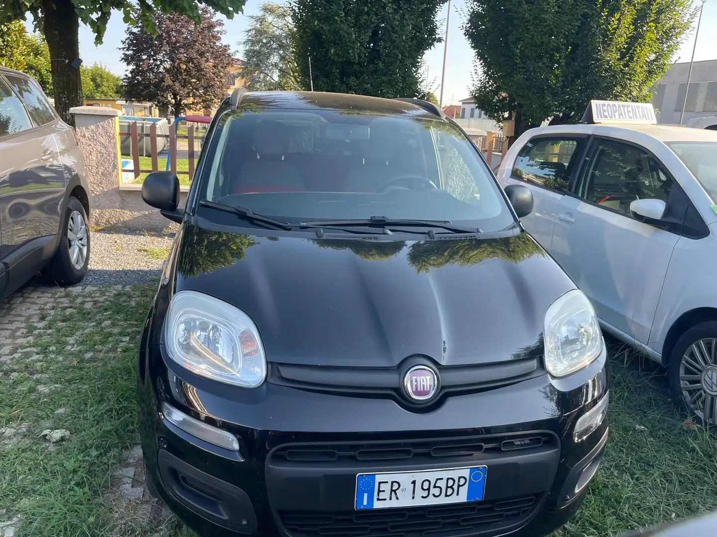 Fiat Panda Panda III 2012 1.2 Lounge 69cv NEOPATENTATI Negro - 2