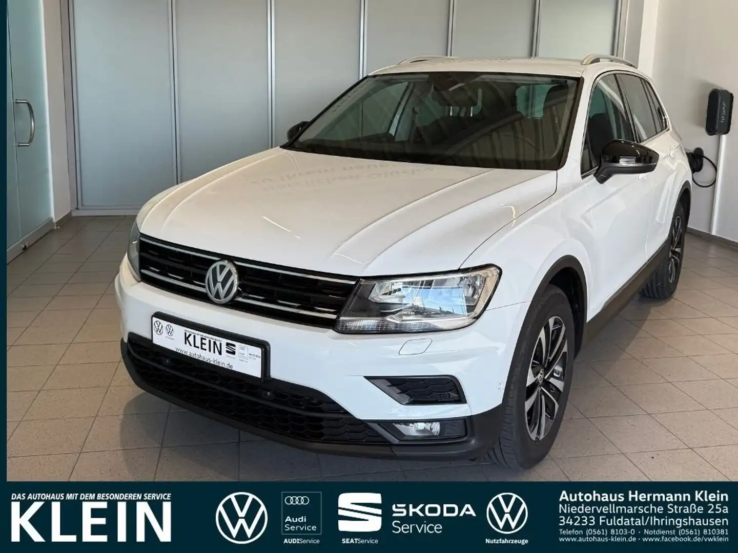 Volkswagen Tiguan IQ-Drive 1,5 TSI Elektr. Heckklappe, AHK, ACC Weiß - 1