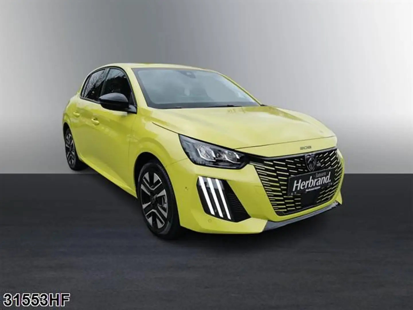 Peugeot 208 Neuer Allure Hybrid 100 e-DSC6 Gelb - 2