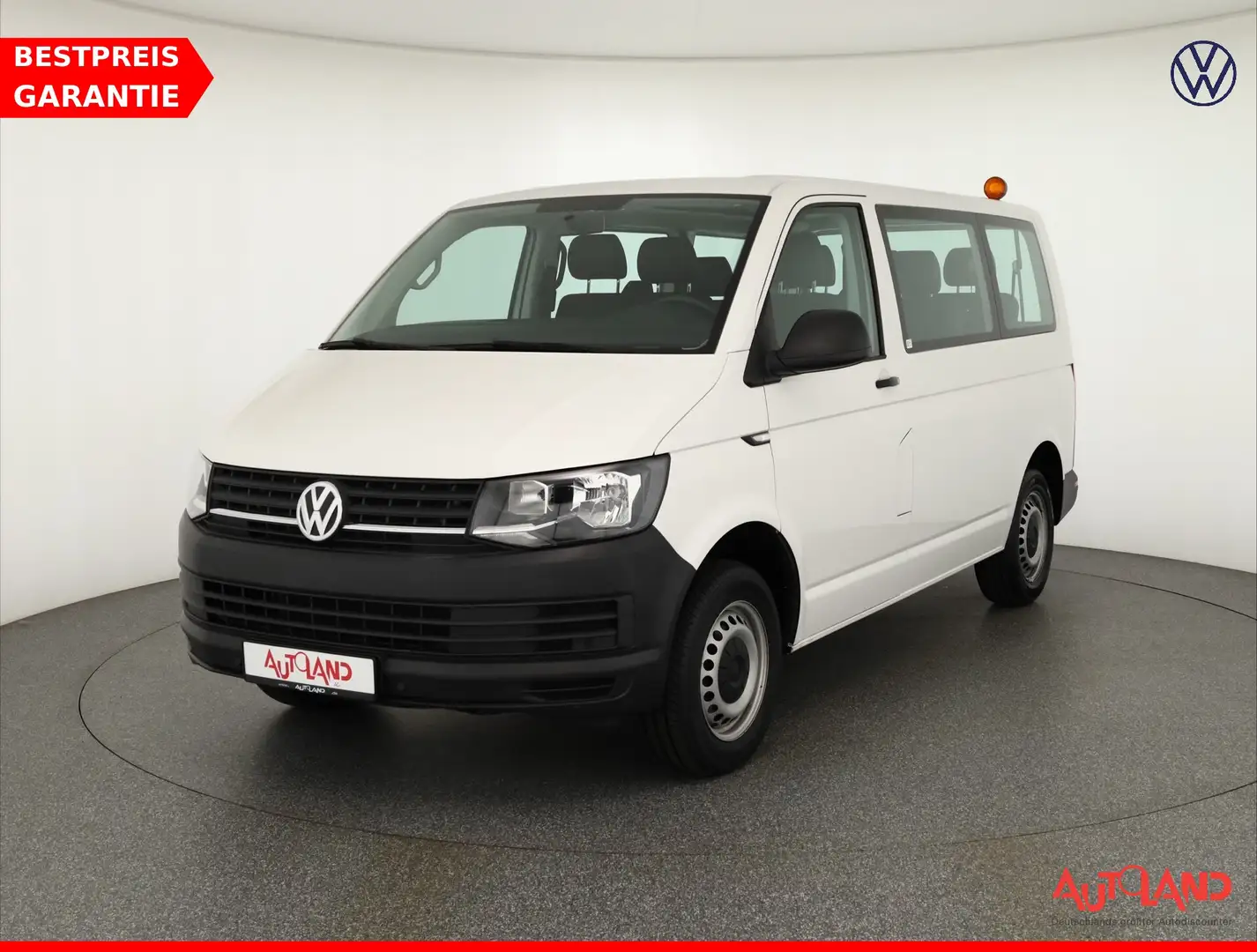 Volkswagen T6 Kombi T6 2.0 TDI Kombi 9-Sitzer Leder Bluetooth PDC Blanc - 1