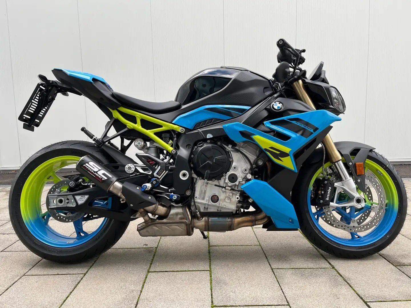 BMW S 1000 R Kimbeck Style* Komfort/Dynamic/Fräßteile Bleu - 1