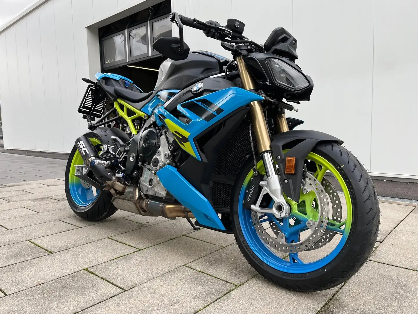 BMW S 1000 R Kimbeck Style* Komfort/Dynamic/Fräßteile Bleu - 2