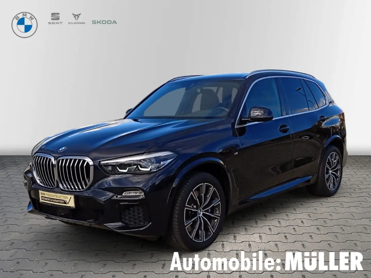 BMW X5 xDrive 30d AUT. M Sport DRIVING ASSIS.+SHZG+LKRDHZ Schwarz - 1