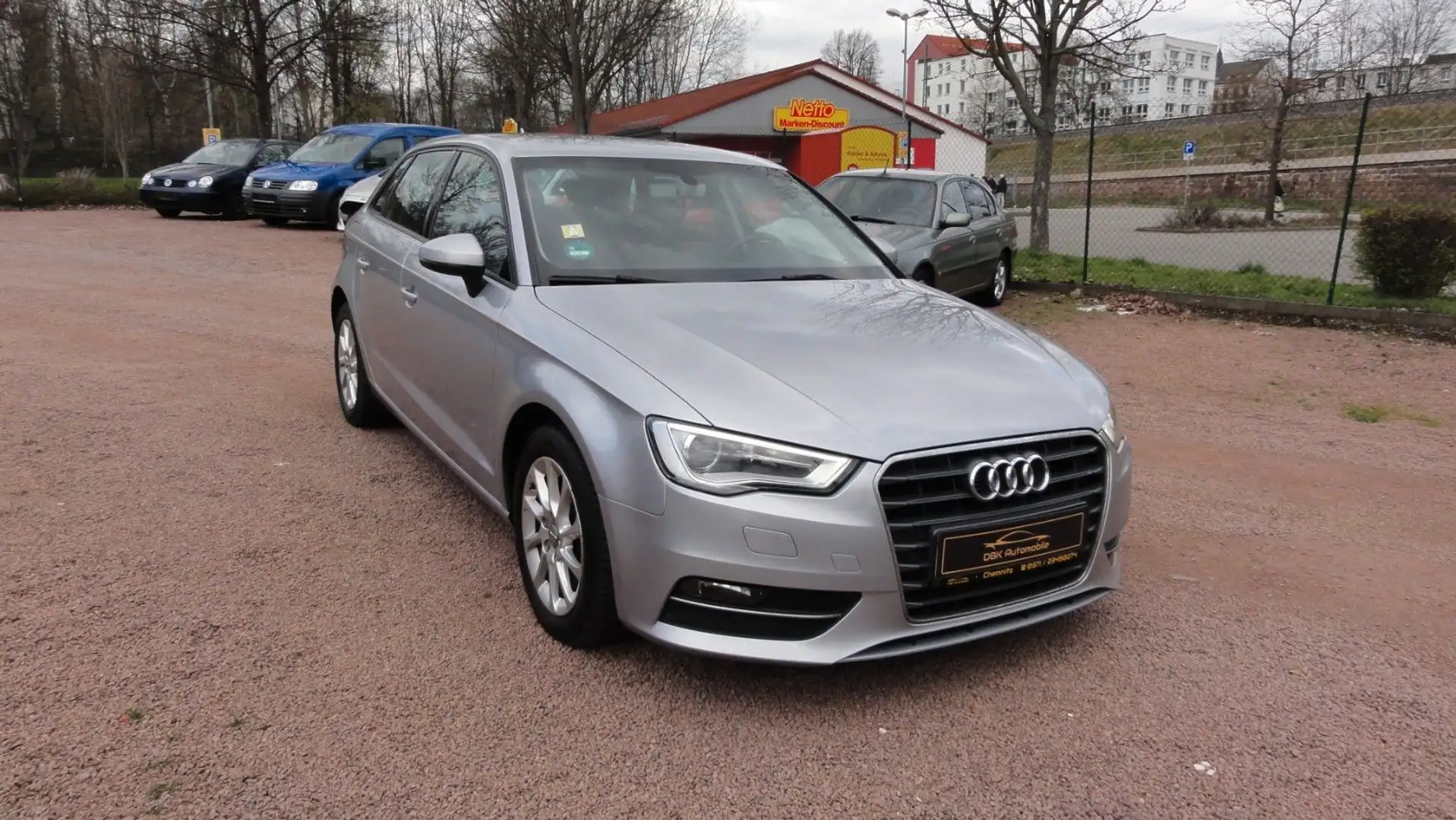 Audi A3 Sportback*TopZustand*139TKm*NAVI*SHZ*Garantie Silber - 1