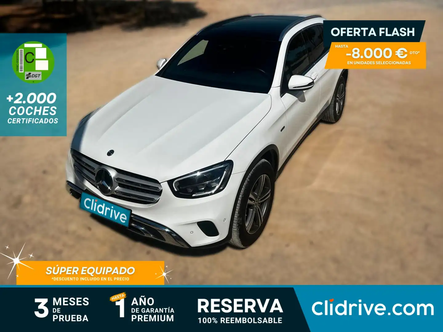 Mercedes-Benz GLC 300 e 4MATIC Blanco - 1