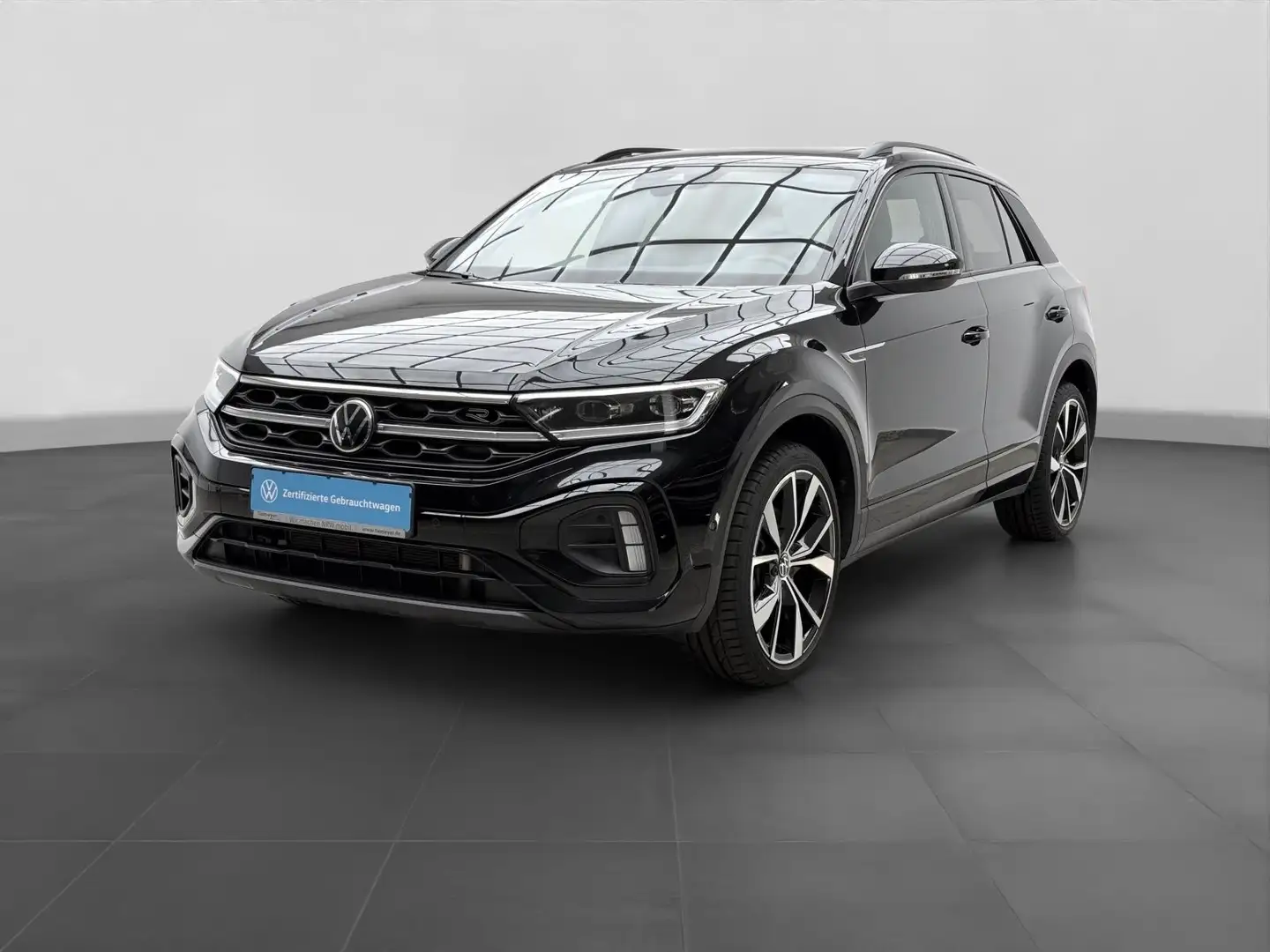 Volkswagen T-Roc 1.5 TSI DSG R-LINE LM19 PANO STHZG MATRIX Schwarz - 2