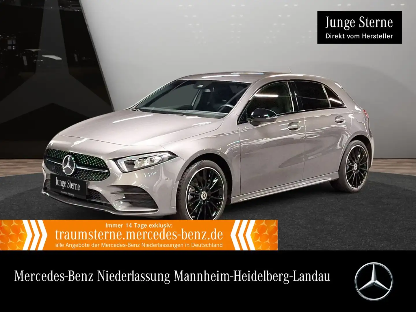 Mercedes-Benz A 250 e AMG+NIGHT+LED+KAMERA+19"+8G Grau - 1