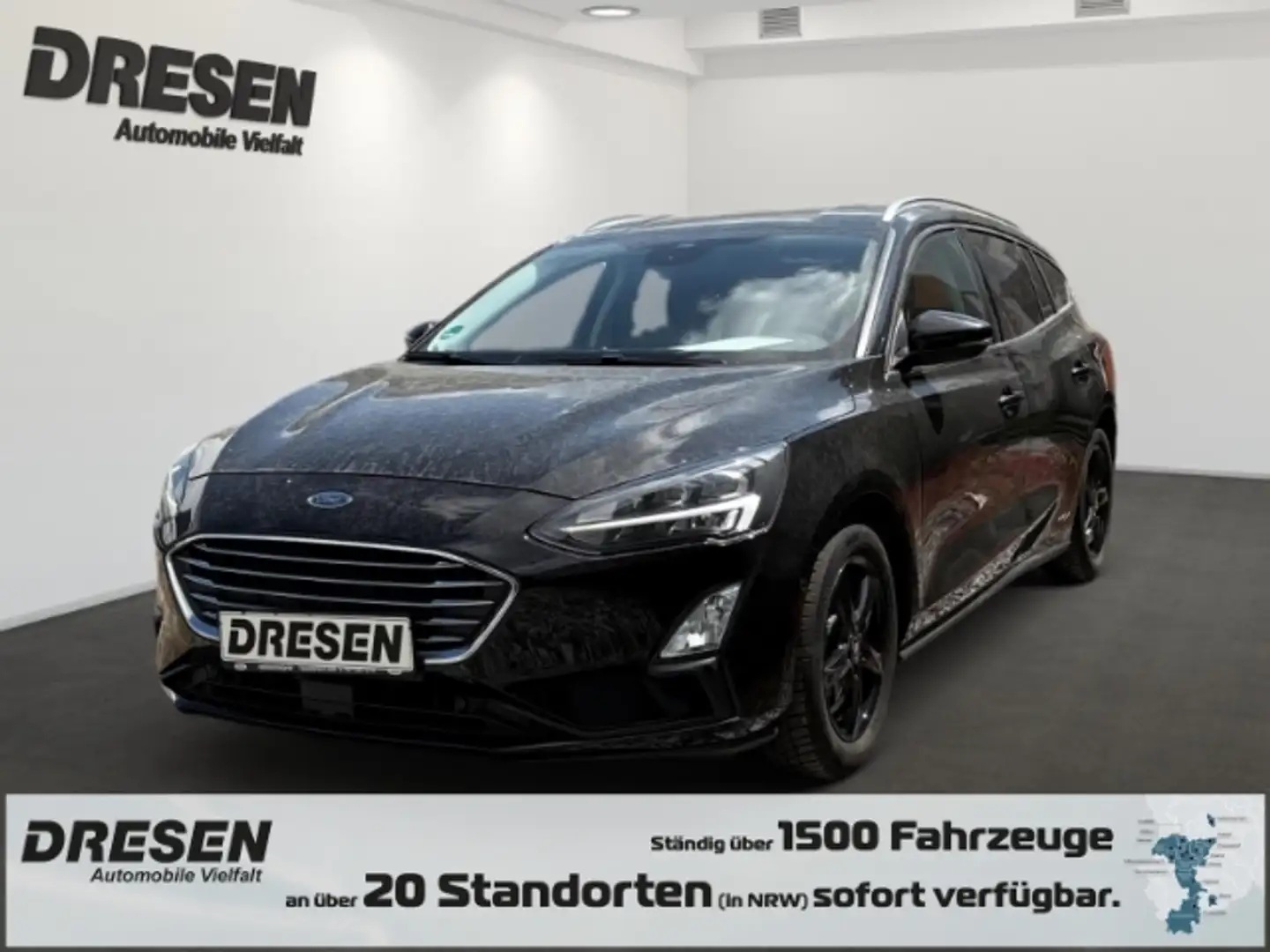 Ford Focus Titanium Turnier 2.0 EcoBlue Navi LED ACC El. Heck Schwarz - 1